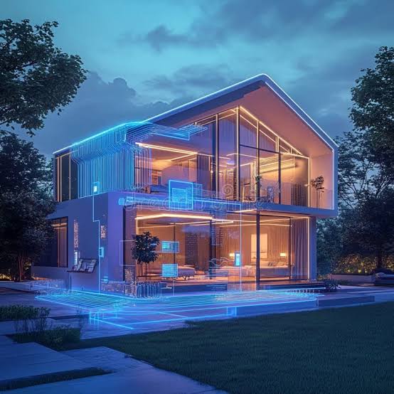 Exterior Smart Architecture View